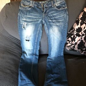 Boot cut jeans